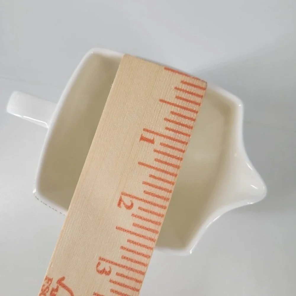 Mikasa Bone China Modern Art AN002 Creamer Pitcher‎ Gold Geometric Design